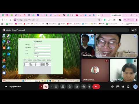 Presentasi & Demo project Sistem Absensi Sekolah Sepak Bola | Kelompok 5 | UNINDRA