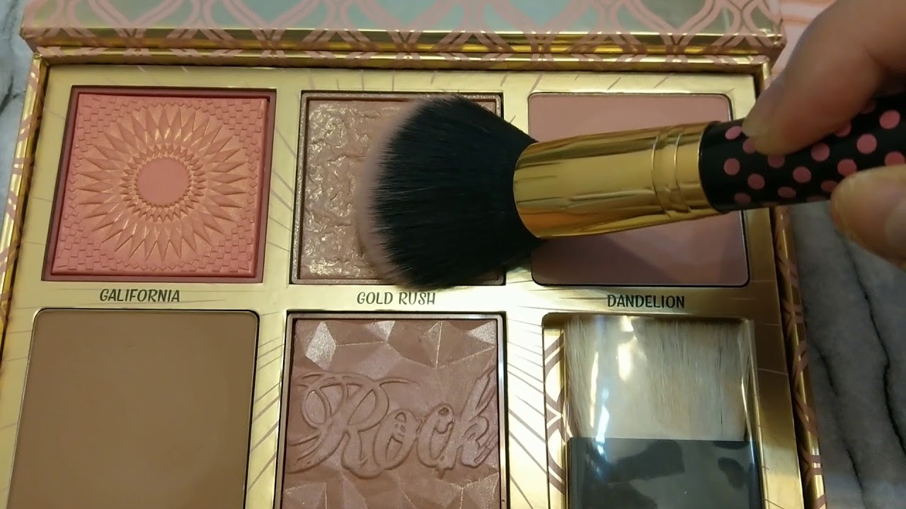 [2018 Benefit Blush Bar 'Cheeks on pointe']‖購物分享‖2018最新胭脂修容盤分享‖局部試色分享‖