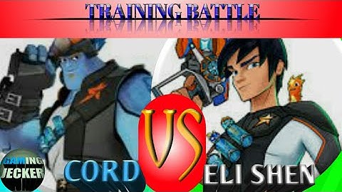 CORD vs ELI SHEN || Training battle || SLUGTERRA DARK WATERS || GAMING JECKER..