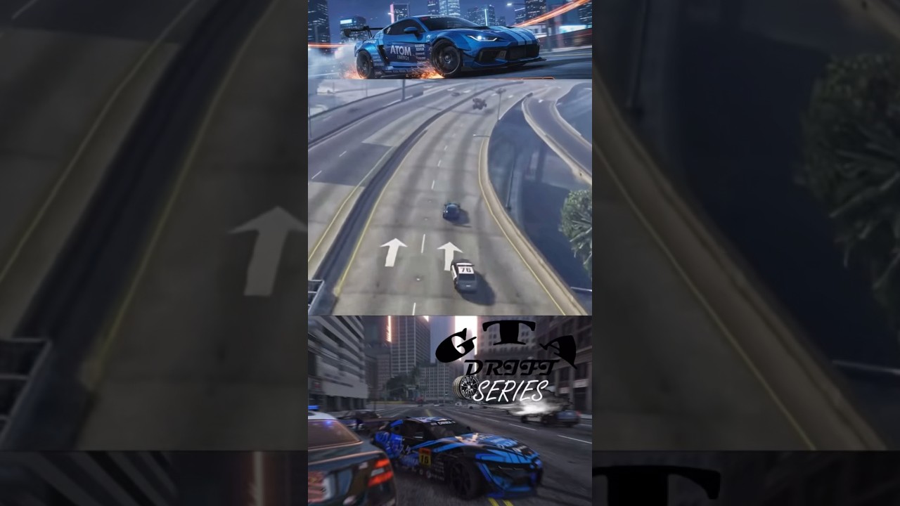 I Tried Drifting… GTA Police Said NO 😭🚓