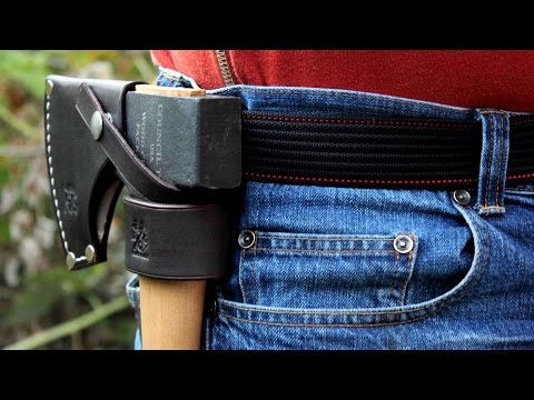 Video: Cover For An Ax (25 Photos): How To Make A Cover Made Of Leather And Tarpaulin With Your Own Hands? Pattern Of A Holster For A Belt Made Of Plastic