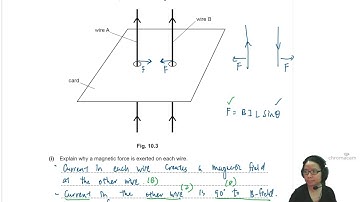 ON20 P42 Q10 Parallel Wires Magnetic Field | October/November 2020 | Cambridge A Level Physics