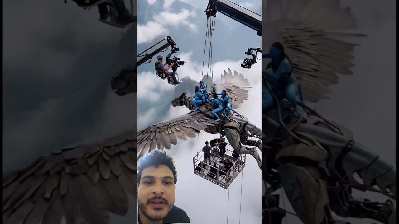 Вот как создавался фильм &laquo;Аватар&raquo; #avtar #avatar0fwar #avatarthewayofwater