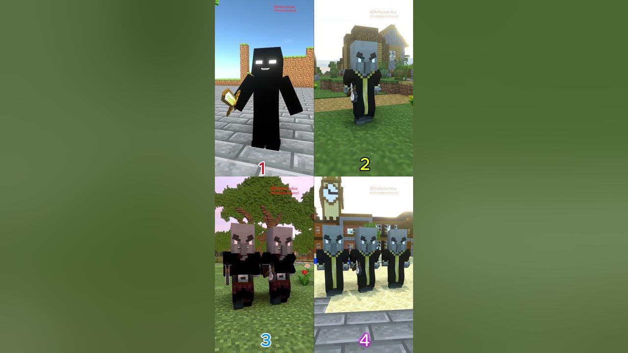 TREINAMENTO DE FORÇA - All - Baby zombie mincraft animation #memes