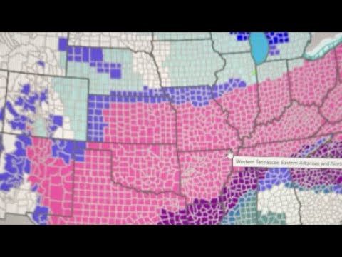 Winter storm update Ok! - YouTube