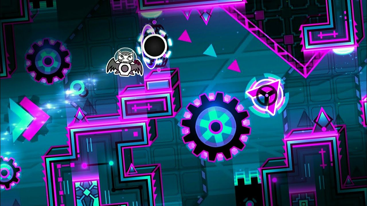 My part in 'Time Lapse' by moby & Panya | Geometry Dash - YouTube