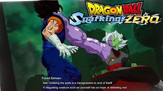 Sparking Zero - What If Fused Zamasu Half-Corrupted Kills Vegito