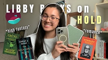 MY DIGITAL TBR LIST | every book I have on hold in my Libby app