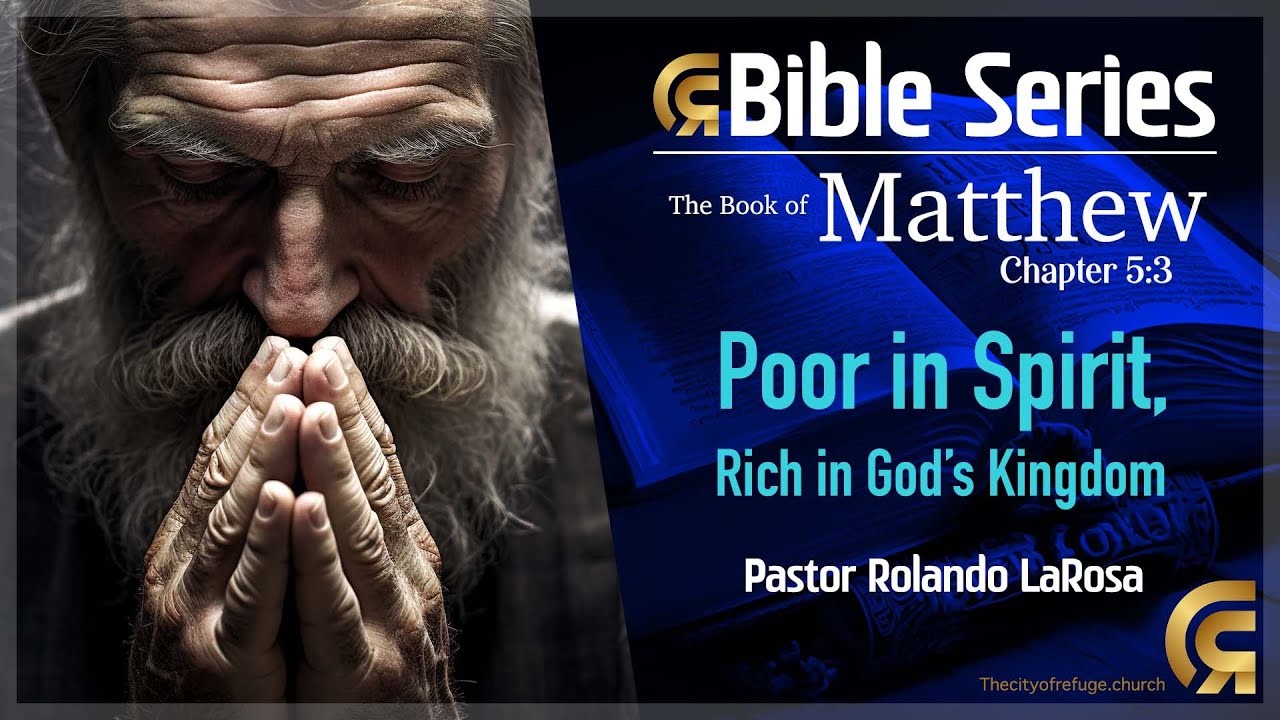 Rich In Spirit Poor in Spirit: Rich in God's Kingdom | New Testament Studies - YouTube