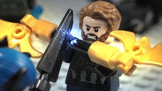 LEGO Avengers Infinity War Captain America Entry Scene Full Scotland Battle Stop Motion Animation