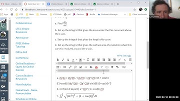 Calculus Lecture on Polar Coordinates 4/10