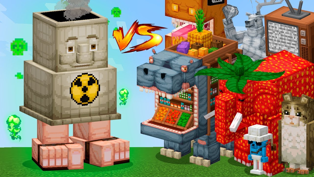 CENTRALUCCI NUCLEARUCCI vs BRAINROTS en Minecraft