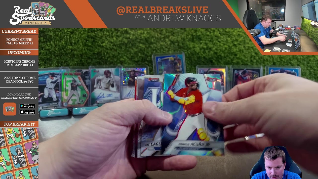 KONNOR GRIFFIN CALL UP SPECIAL- $99 Bowman Mixer #1 Random Teams