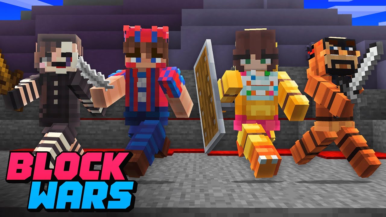 Block Wars x Movember w/ Derapchu, CaptainSparklez, xChocobars, RyanHiga, & Swifyz