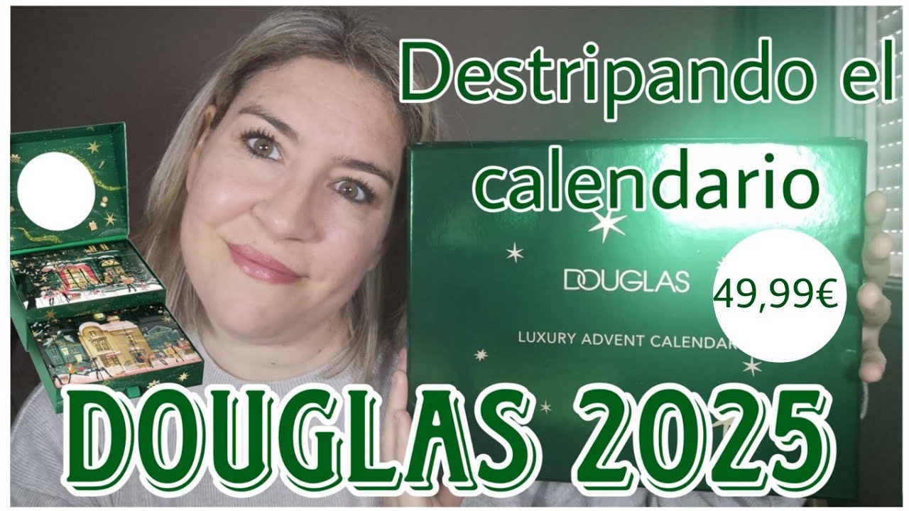 UNBOXING DESTRIPANDO EL CALENDARIO DE ADVIENTO DE DOUGLAS 2025 ¿MERECE LA PENA?📦🛍️🔊/*MIMIM.MAKEUP*