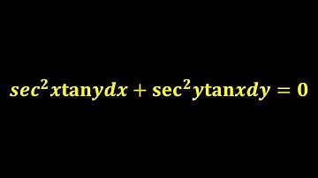 10.2 - Differential Equations | Method of Variable Separation - TYPE III