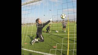 Reaction Saves!! #soccer #goalkeeper #football #gk