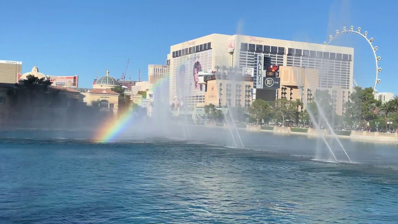 Lucy in the Sky with Diamonds (rear view, daytime) Bellagio Fountains