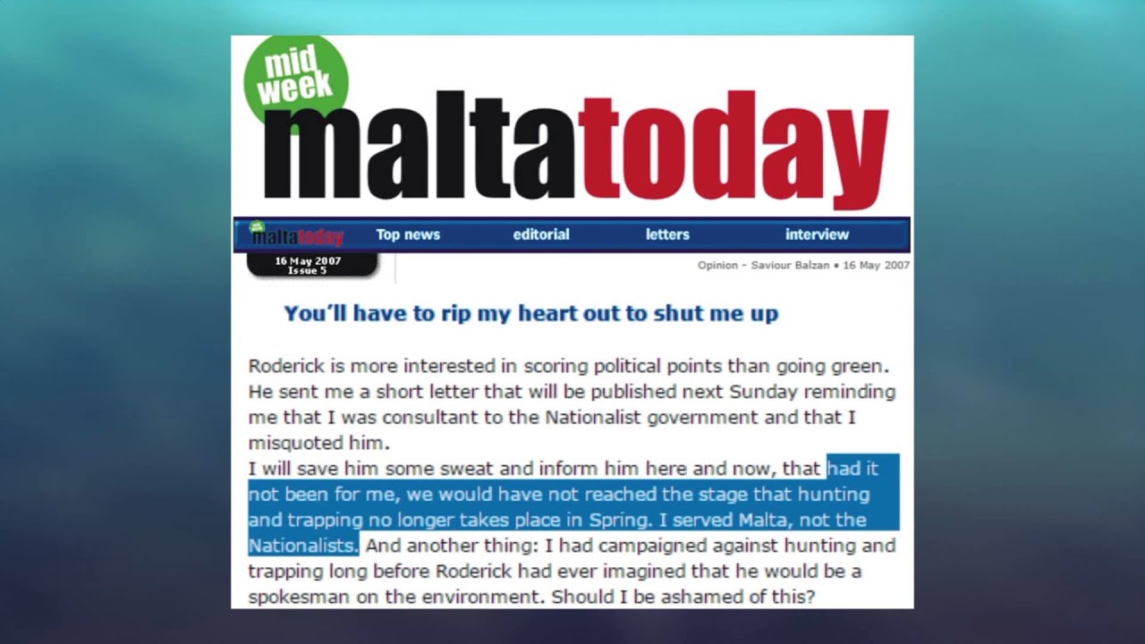 Spring Hunting in Malta Myths & Facts YouTube