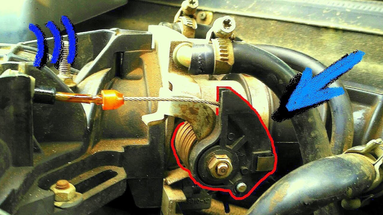 Подсос воздуха через дроссельную заслонку ВАЗ 2111. Нашли причину ...