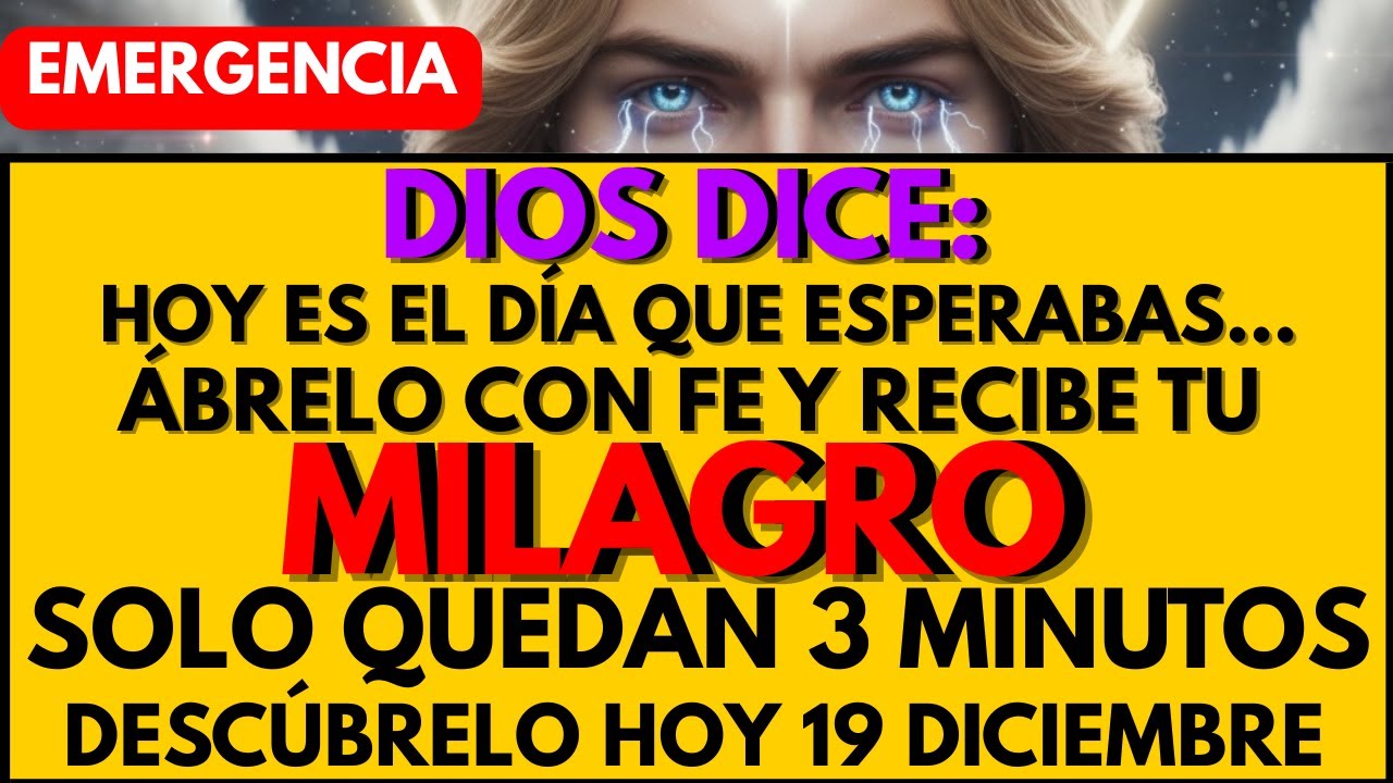 💰🔥DIOS LLEGÓ A SU LÍMITE AL VERTE SUFRIR, PRESENCIÓ TU REALIDAD… Y DECRETÓ TU MILAGRO AHORA MISMO!💰