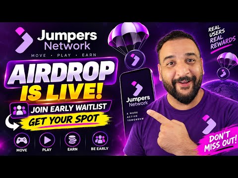 Airdrop Jumper Network SUDAH LIVE! 🔥 Gabung Daftar Tunggu Awal & Amankan Posisi Anda