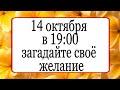 14 октября в 19:00 загадайте своё желание. | Тайна Жрицы |