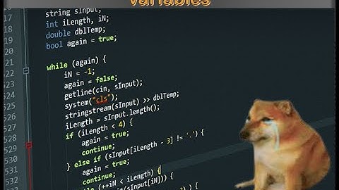 C++ Course for Beginners part 3 : Introduction to variables(Int,float,char,string,boolean)