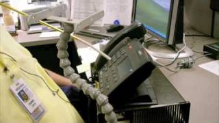 Dialing Phone with a Mouthstick