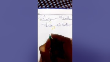 Kevin Name Signature Style | Sign Idea | Signature Pattern Style | Kevin Sign idea | Handwritten
