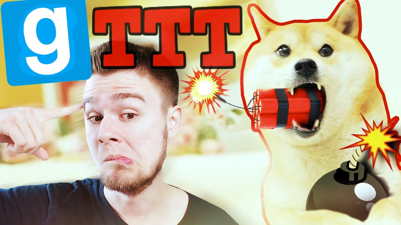 WYBUCHOWY PIESEŁ! | Garry's mod (With: EKIPA) #657 - TTT [#118] #Bladii