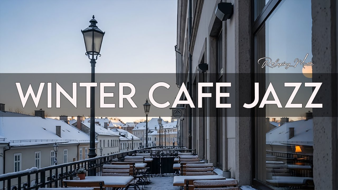 Bright Winter Café Street ☕❄️ Intense Morning Jazz For Deep Focus, Silent Flow & Inner Calm ✨