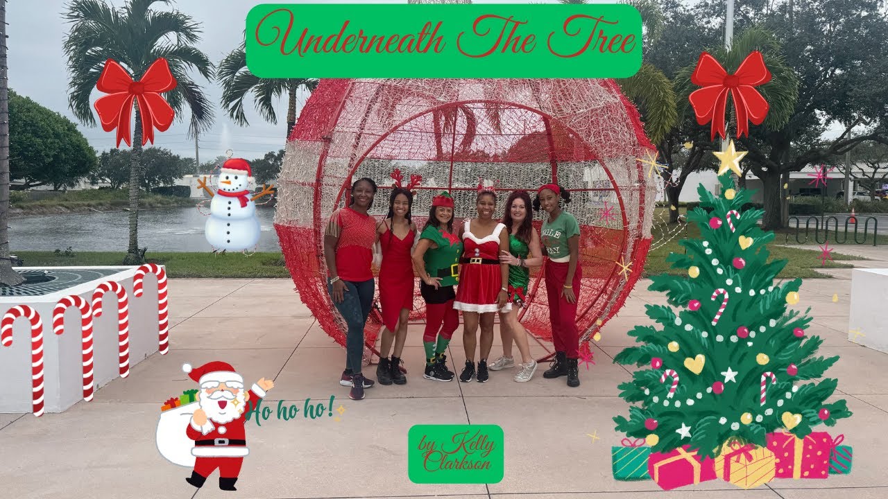 Underneath the Tree|Kelly Clarkson|Zumba|Christmas|Dancevibes
