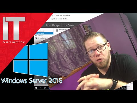 Server 2016 Basics - Assigning a Static IP and Naming The Server Tutorial