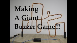 Making A Giant Buzzer Game!!!