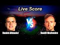 Daniel Altmaier vs Daniil Medvedev | ATP Halle, Germany Men Singles | Live Score