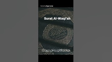 سورة الواقعة كاملة   رزكار الكردي  Surat Al Waqi'ah Rizgar kurdy  7
