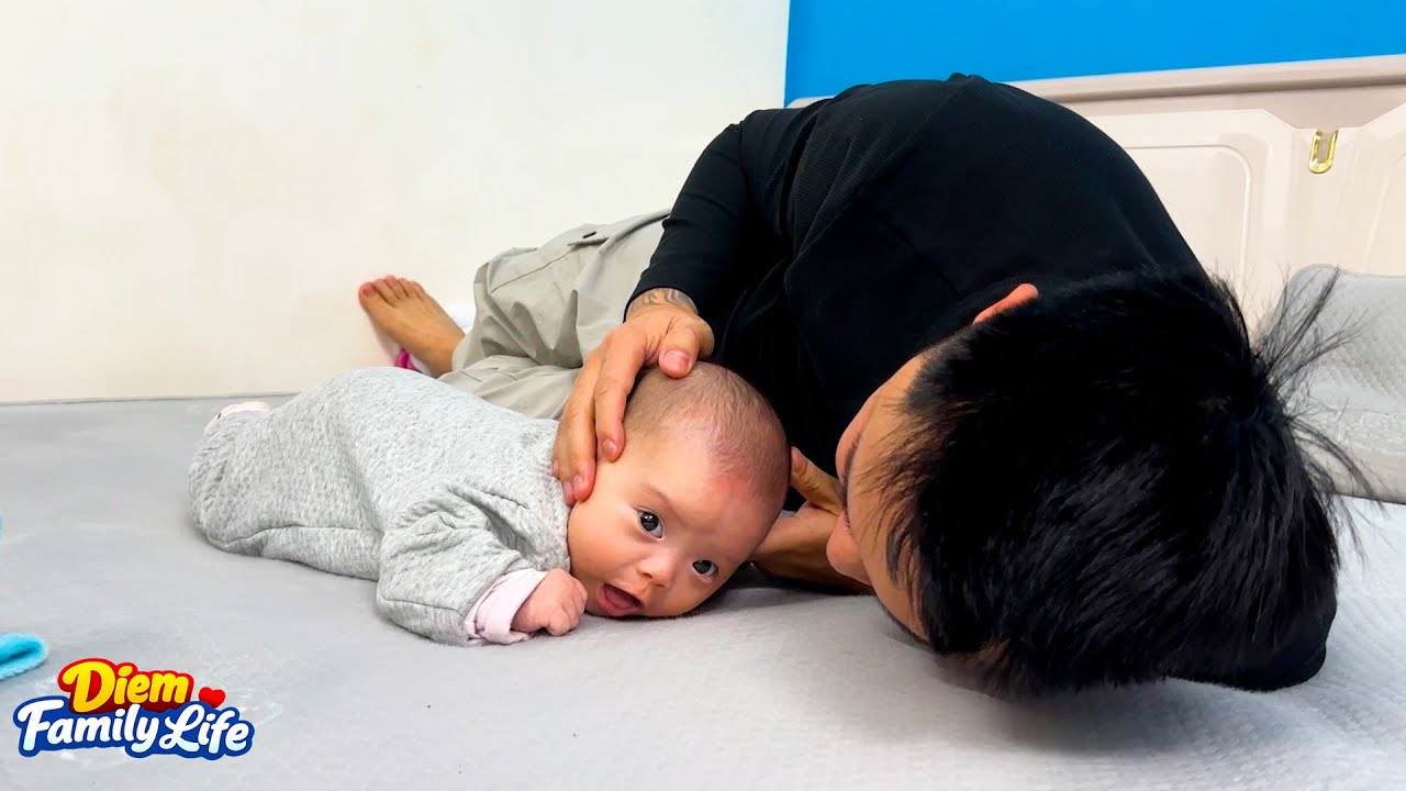 Mom Was Terrified When Baby Banh Bao Rolled Over Too Early