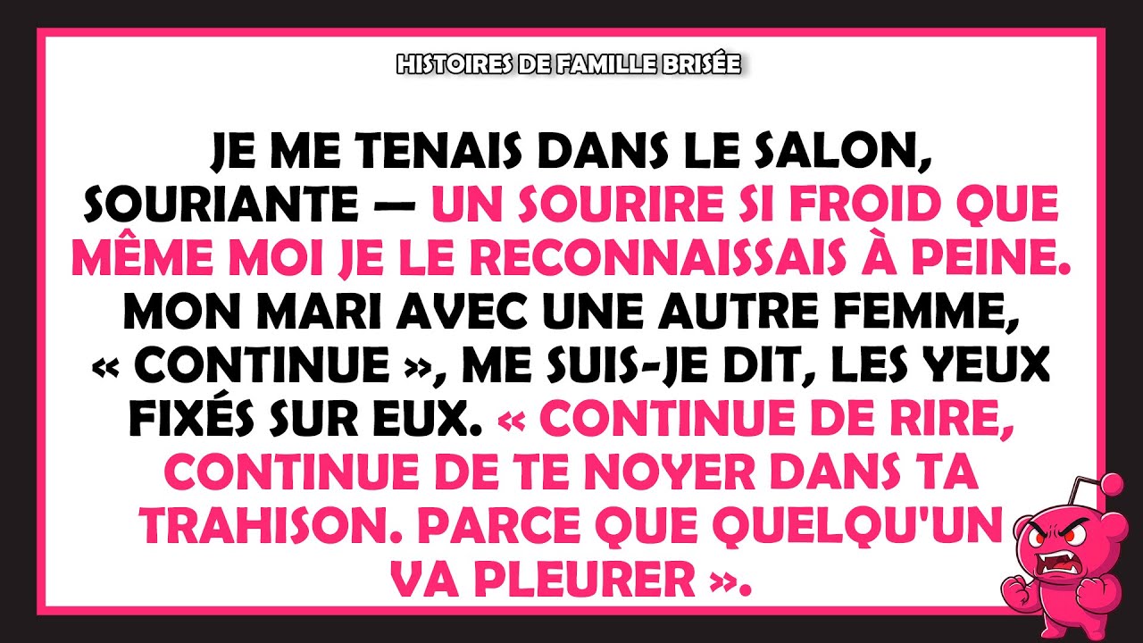 Dans notre salon, j’ai surpris mon mari avec une autre femme — mon sourire en disait long.
