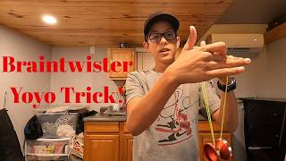 How To Do the Braintwister Yoyo Trick - (Beginner Yoyo Tutorial)