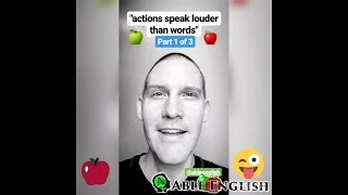  Actions Speak Louder Than Words  Idiom  An Able Lingo Instagram Story