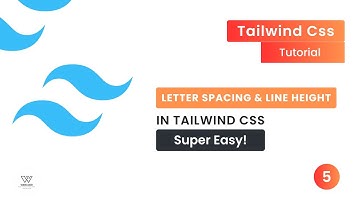 Tailwind CSS Letter Spacing & Line Height ✍️ | Typography Tips (Part 5)