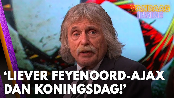 Johan over politiestakingen: 'Ik heb liever Feyenoord-Ajax dan Koningsdag!' | VANDAAG INSIDE