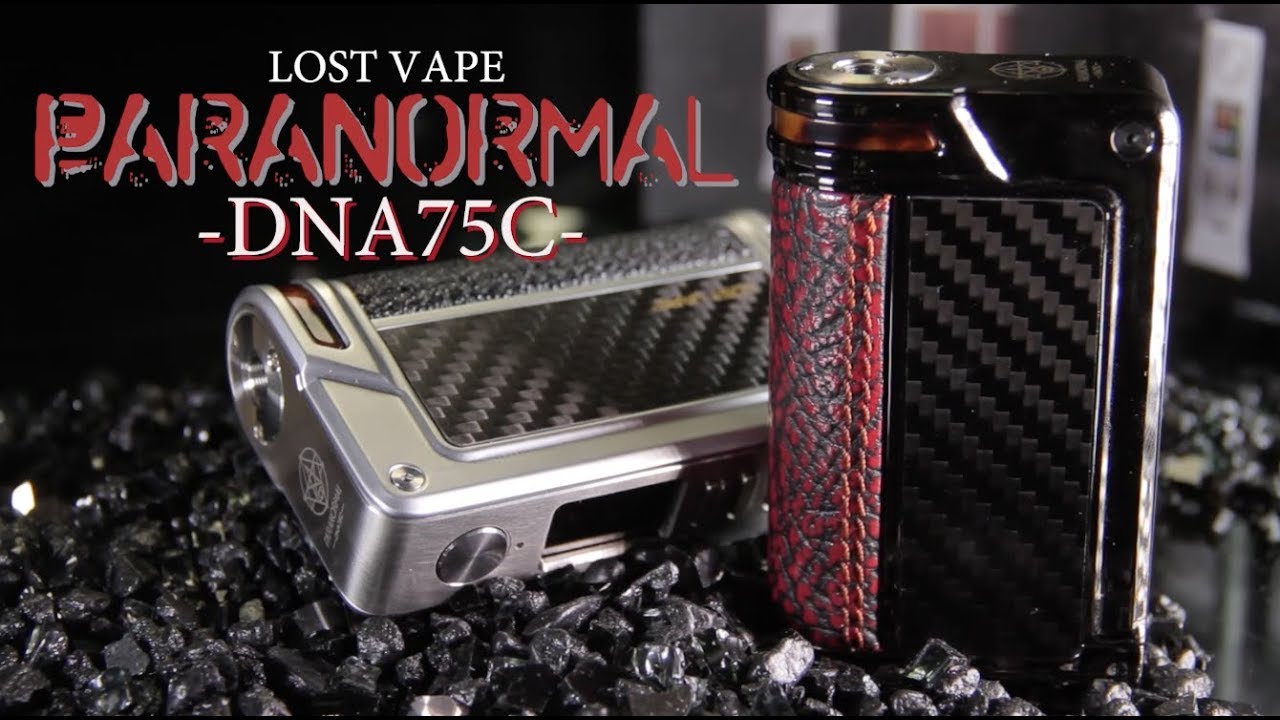 New PARANORMAL -DNA75C- by Lost Vape (BOX MOD REVIEW) - YouTube