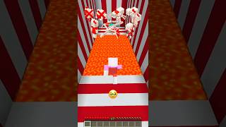 Kitty vs. Minecraft LAVA🤣🤣 #minecraft #hellokitty