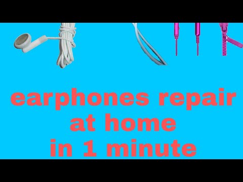 How to repair earphones bluetooth earphone ko kaise Sahi Karen how to repair earphones at home