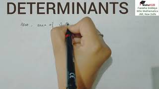 AREA OF TRIANGLE USING DETERMINANTS EXAMPLE 18 NCERT CBSE CLASS XII