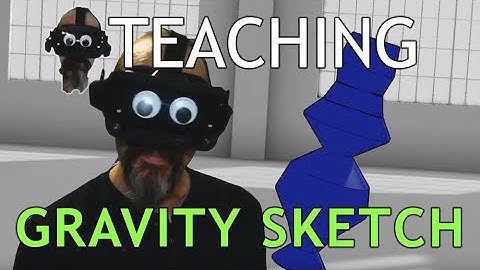 Teaching Gravity Sketch: The Revolve Tool
