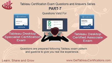 Tableau Certification Exam Questions Part - 7
