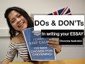 DOs and DON'Ts in Writing Your Chevening Essay  Application (MY CHEVENING JOURNEY) #IAMChevening